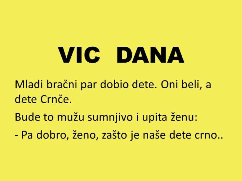 VIC DANA: Glup k'o tele