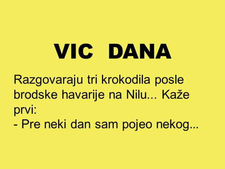 VIC: Balkanski političar