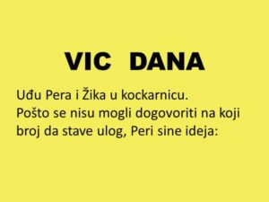 VIC DANA: Da smo govorili istinu sad bi bili bogati!