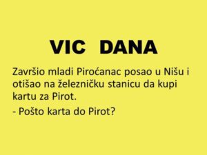 VIC DANA: Kako je Piroćanac uštedeo banku