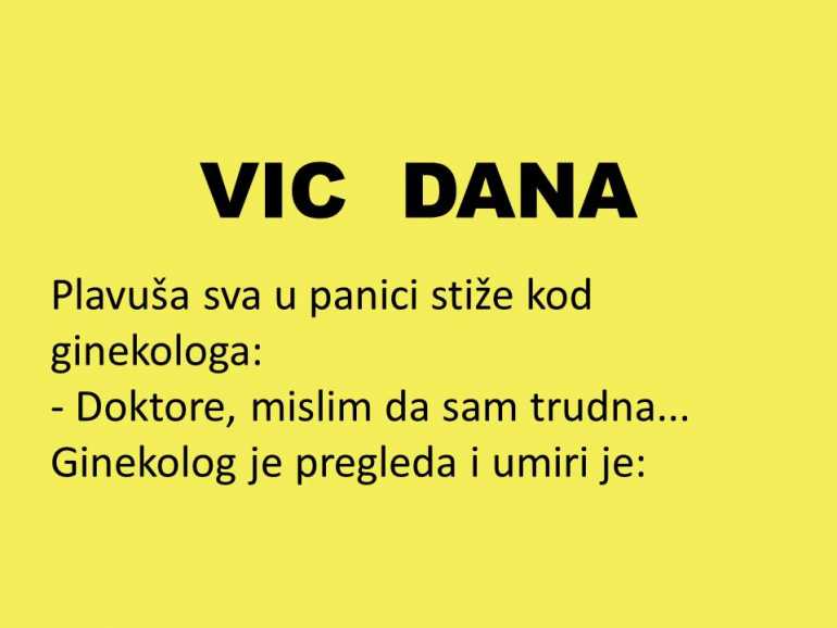 VIC DANA: Jedno "NE" menja sve!