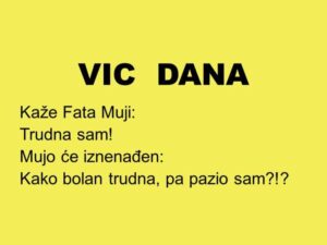 VIC DANA: Kako je Fata ostala trudna