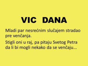 VIC DANA: Nevolje u raju