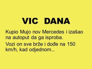 VIC DANA: Kupio Mujo nov Mercedes