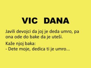 VIC DANA: Kako je sladoledžija ispao kriv za dedinu smrt