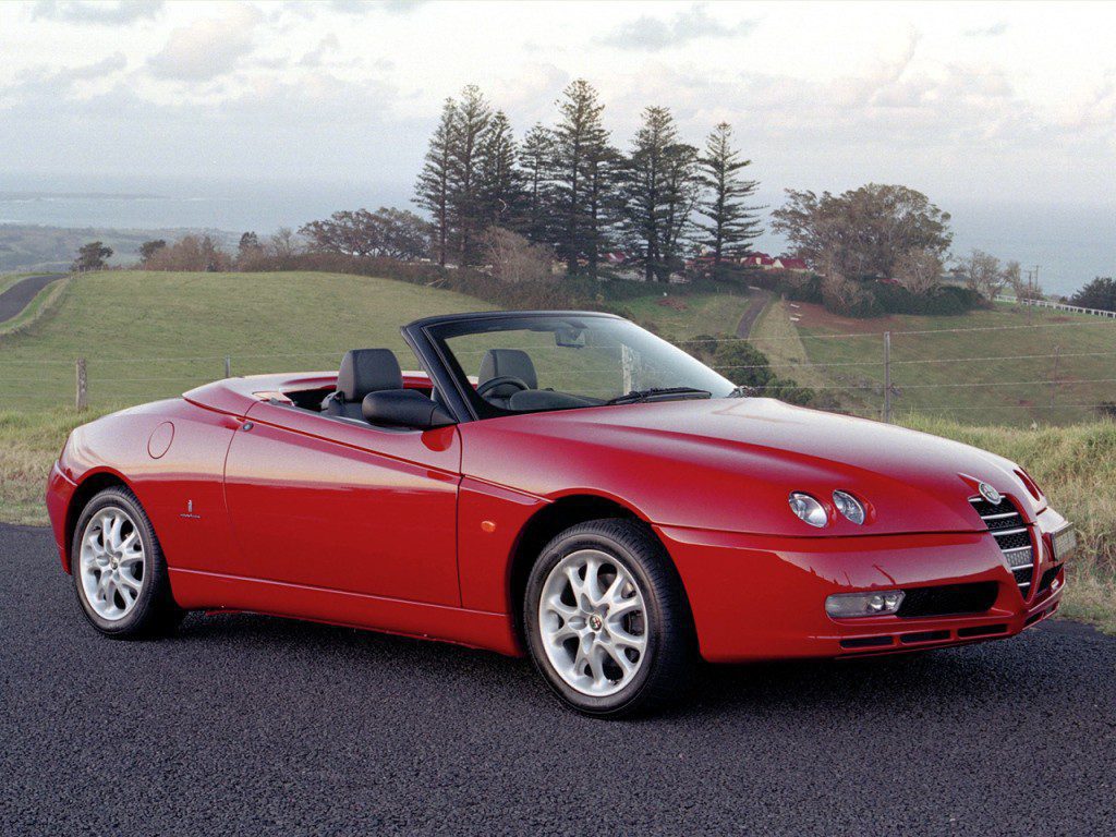 Alfa Romeo Spider (1998 - 2005) - propisane količine motornog ulja i servisni intervali