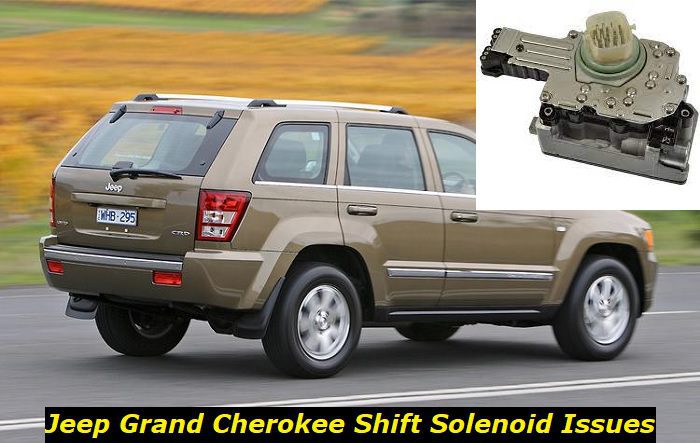 Jeep Grand Cherokee Shift solenoid - simptomi kvara i popravka