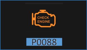 P0088 Pritisak u šinama za gorivo/sistemu - previsok red 1