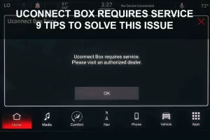 "Uconnect Box zahtijeva servis" - simptomi kvara i popravka