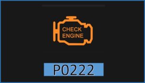 P0222 Nizak krug senzora/prekidača položaja gasa/pedale "B"
