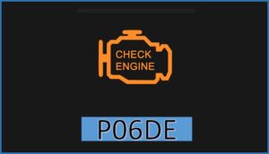 P06DE Krug kontrole pritiska motornog ulja se zaglavio