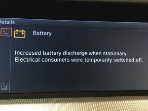BMW "Akumulator je ispražnjen" poruka na instrument tabli !