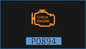 P0894 Proklizavanje komponente mjenjača