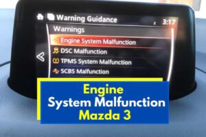 Mazda “Kvar sistema motora” - simptomi kvara i popravka