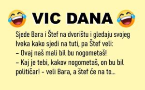 VIC DANA: Nogometaš ili političar