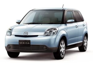 Mazda Verisa – Zapremina gepeka / prtljažnika u litrima