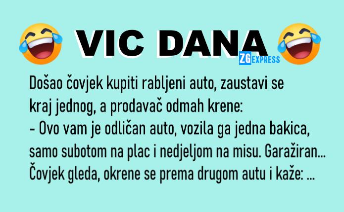 vic dana ZGEX rabljeni auto