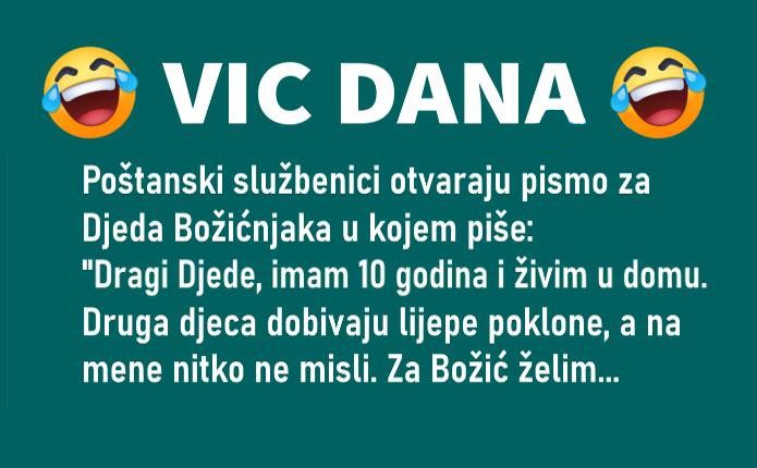 VIC DANA: Pismo za Djeda Božićnjaka