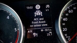 VW "ACC Deactivated" poruka na instrument tabli