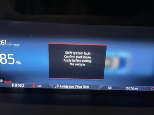 F150 "Shift system fault" greška na instrument tabli