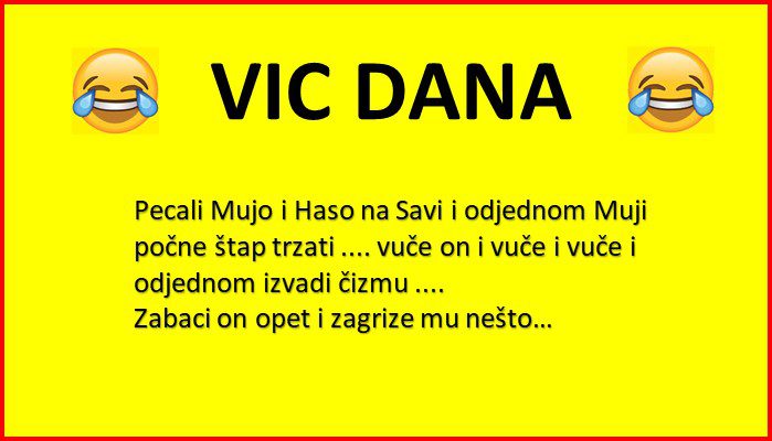 Vic dana: Mujo i Haso pecaju na Savi