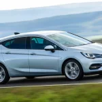 Opel Astra – Zapremina gepeka / prtljažnika u litrima