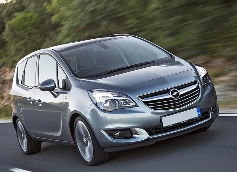 Opel Meriva – Zapremina gepeka / prtljažnika u litrima