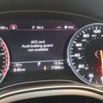 Audi “ACC i štitnik za kočenje audi: nedostupan” – 4 simptoma kvara