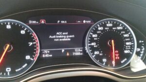 Audi "ACC i štitnik za kočenje audi: nedostupan" - simptomi kvara