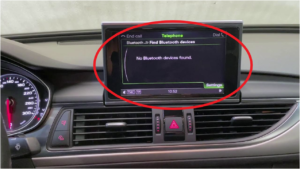 Audi: "Nije pronađen nijedan Bluetooth uređaj"