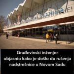 Građevinski inženjer objasnio kako je došlo do rušenja nadstrešnice u Novom Sadu